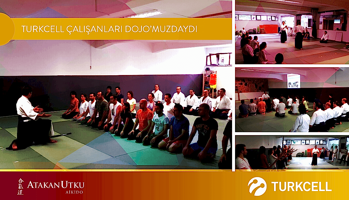 Turkcell Çalışanları Aikido ve İş Yaşamında Çözüm Önerileri Eğitimindeydi